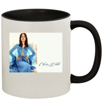 Olivia Wilde 11oz Colored Inner & Handle Mug