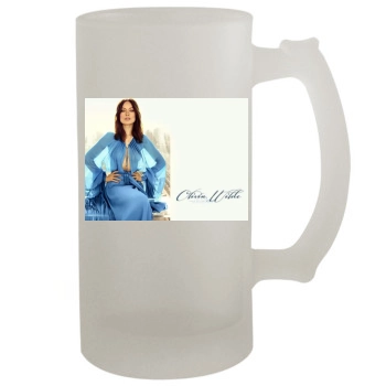 Olivia Wilde 16oz Frosted Beer Stein