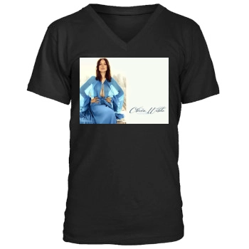 Olivia Wilde Men's V-Neck T-Shirt