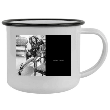 Salma Hayek Camping Mug