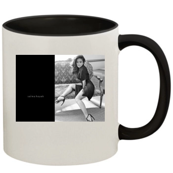 Salma Hayek 11oz Colored Inner & Handle Mug