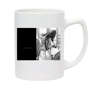 Salma Hayek 14oz White Statesman Mug