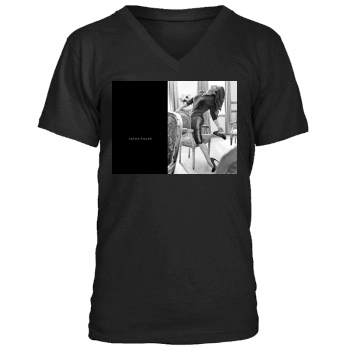 Salma Hayek Men's V-Neck T-Shirt