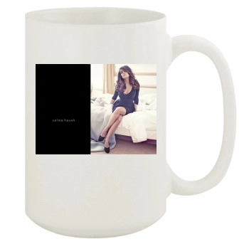 Salma Hayek 15oz White Mug