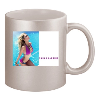 Sarah Harding 11oz Metallic Silver Mug