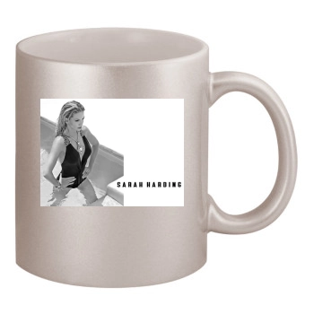 Sarah Harding 11oz Metallic Silver Mug