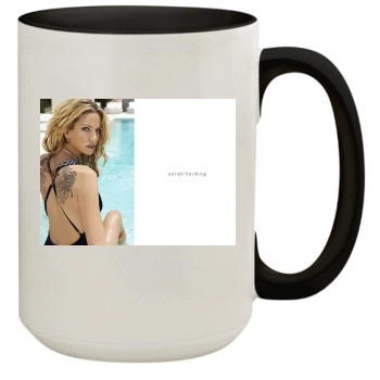 Sarah Harding 15oz Colored Inner & Handle Mug