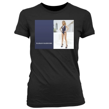 Sarah Harding Women's Junior Cut Crewneck T-Shirt