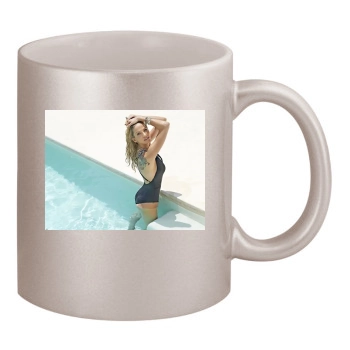 Sarah Harding 11oz Metallic Silver Mug