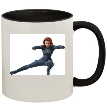 Scarlett Johansson 11oz Colored Inner & Handle Mug