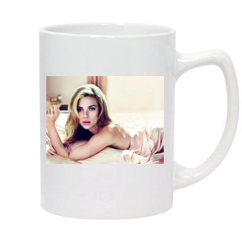 Scarlett Johansson 14oz White Statesman Mug