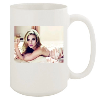 Scarlett Johansson 15oz White Mug