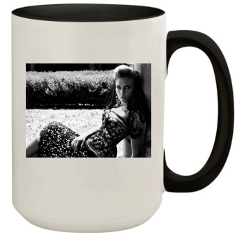 Scarlett Johansson 15oz Colored Inner & Handle Mug