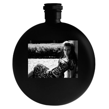 Scarlett Johansson Round Flask