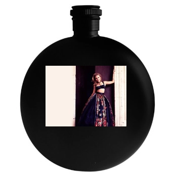 Scarlett Johansson Round Flask