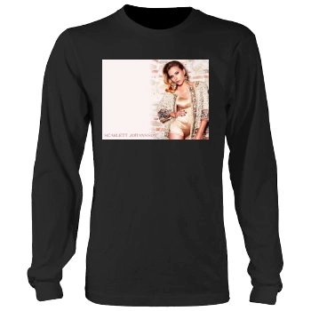 Scarlett Johansson Men's Heavy Long Sleeve TShirt