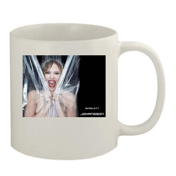 Scarlett Johansson 11oz White Mug