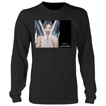 Scarlett Johansson Men's Heavy Long Sleeve TShirt