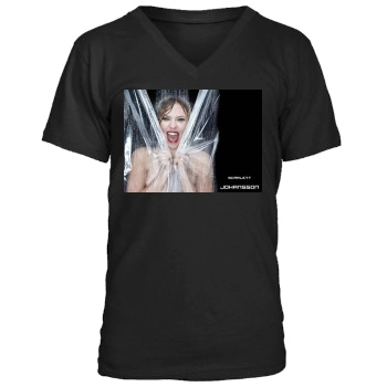 Scarlett Johansson Men's V-Neck T-Shirt