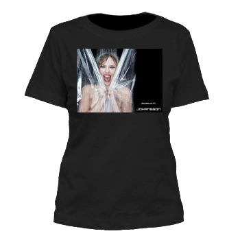 Scarlett Johansson Women's Cut T-Shirt