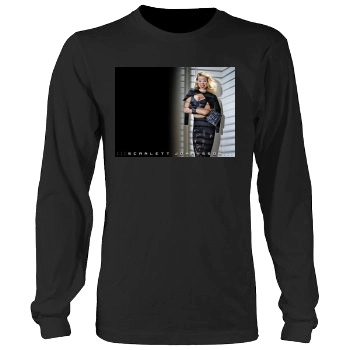 Scarlett Johansson Men's Heavy Long Sleeve TShirt