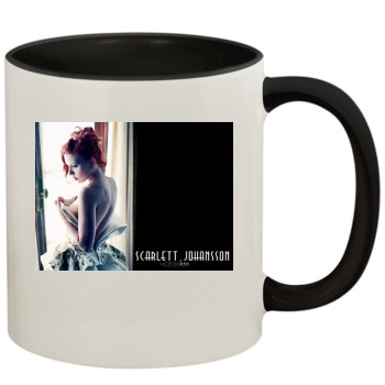 Scarlett Johansson 11oz Colored Inner & Handle Mug