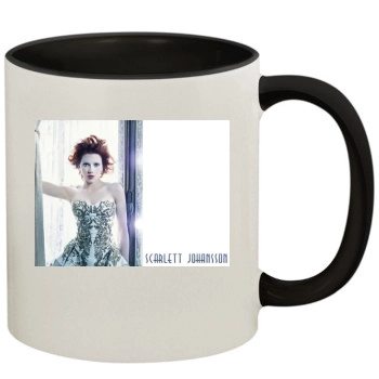 Scarlett Johansson 11oz Colored Inner & Handle Mug