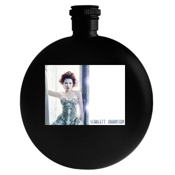 Scarlett Johansson Round Flask