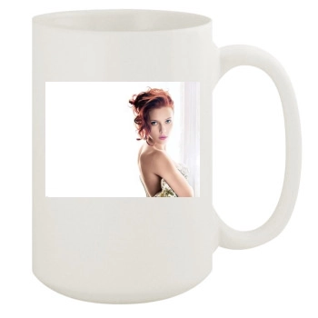 Scarlett Johansson 15oz White Mug