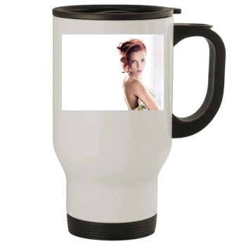 Scarlett Johansson Stainless Steel Travel Mug