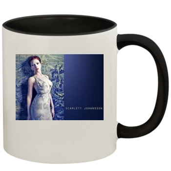 Scarlett Johansson 11oz Colored Inner & Handle Mug