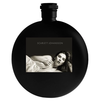 Scarlett Johansson Round Flask