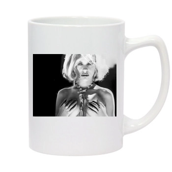 Scarlett Johansson 14oz White Statesman Mug