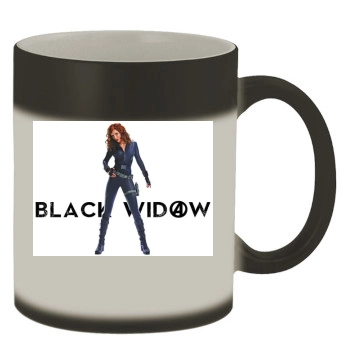 Scarlett Johansson Color Changing Mug