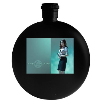 Scarlett Johansson Round Flask