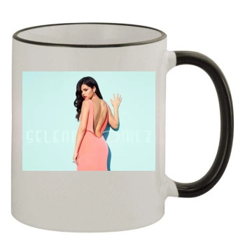 Selena Gomez 11oz Colored Rim & Handle Mug