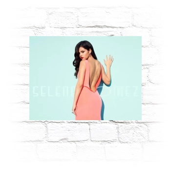 Selena Gomez Metal Wall Art