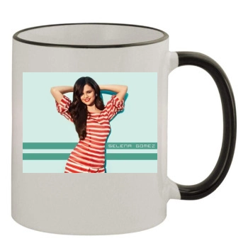 Selena Gomez 11oz Colored Rim & Handle Mug