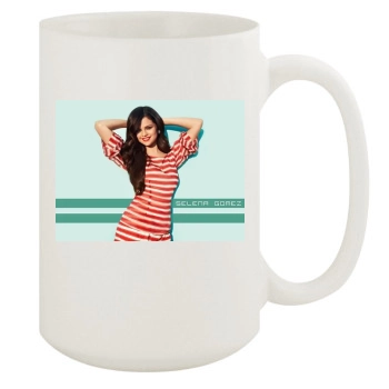 Selena Gomez 15oz White Mug