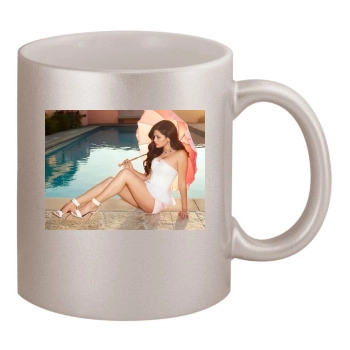 Selena Gomez 11oz Metallic Silver Mug