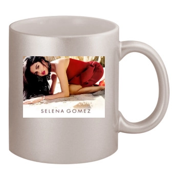 Selena Gomez 11oz Metallic Silver Mug