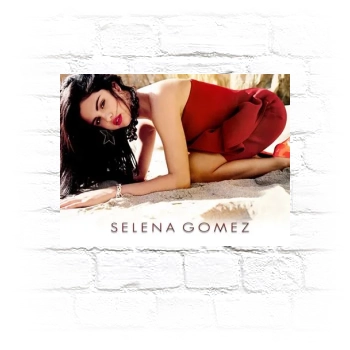 Selena Gomez Metal Wall Art