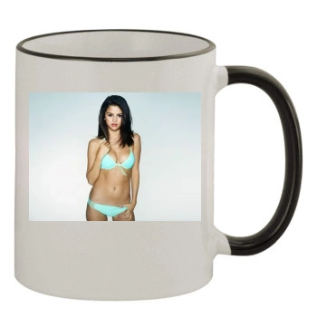 Selena Gomez 11oz Colored Rim & Handle Mug