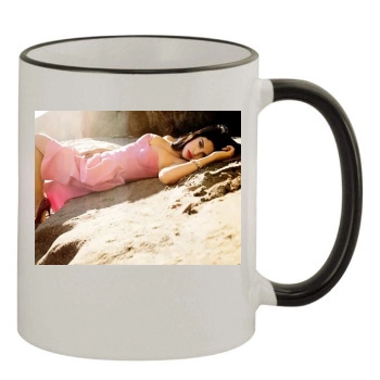 Selena Gomez 11oz Colored Rim & Handle Mug