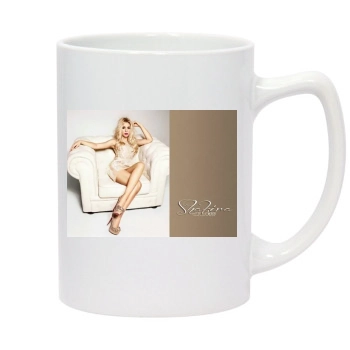 Shakira 14oz White Statesman Mug