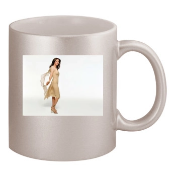 Shannen Doherty 11oz Metallic Silver Mug