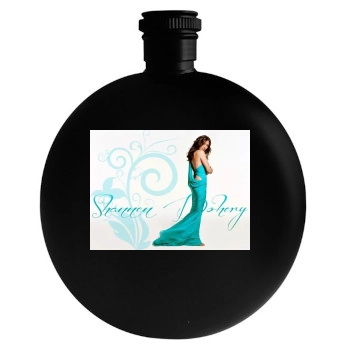 Shannen Doherty Round Flask