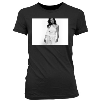 Shannen Doherty Women's Junior Cut Crewneck T-Shirt