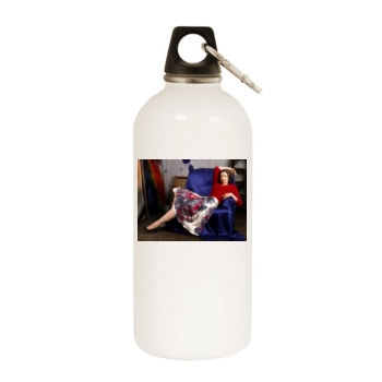 Sophie Ellis-Bextor White Water Bottle With Carabiner