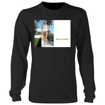 Stacy Keibler Men's Heavy Long Sleeve TShirt